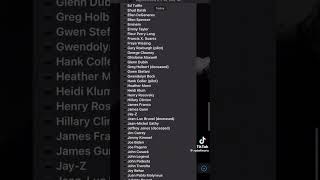  Breaking News  The Epstein List Is Now Public