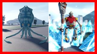 GEZORA &amp JET JAGUAR BETA SHOWCASE! (NEW UPDATE) - Roblox Kaiju Alpha