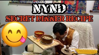 NYND Secret dinner recipe // New Tibetan Vlogger // NYC 