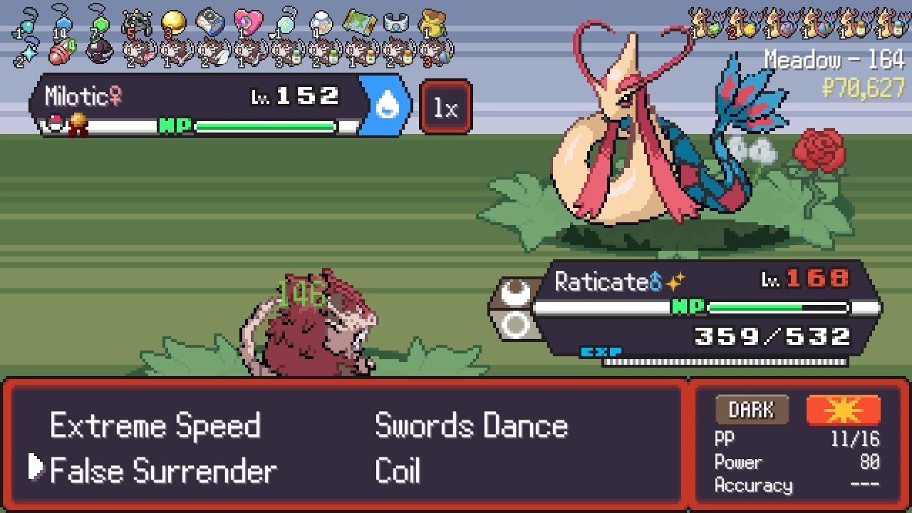 [PokeRouge] Alolan Raticate carry (140-200)