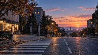 🌅 5AM Walk Home | Soft Indie Instrumental After an All-Nighter (60 Min) screenshot 3