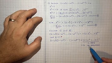 How to show that (1 - ω)(1 - ω^2)...(1 - ω^(n-1)) = n
