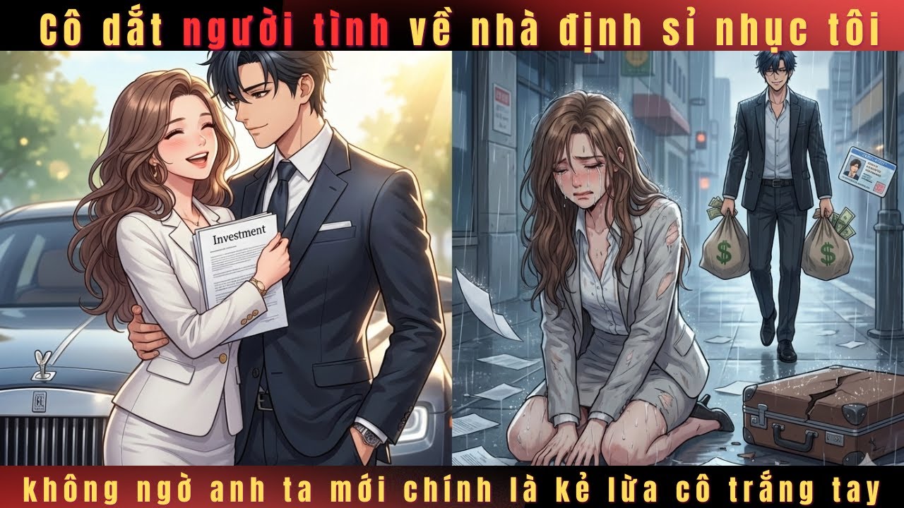 Cô dắt người tình về nhà định sỉ nhục tôi, không ngờ anh ta mới chính là kẻ lừa cô trắng tay
