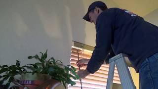 How to Repair Broken Mini Blind Wand End Connection...Part 2