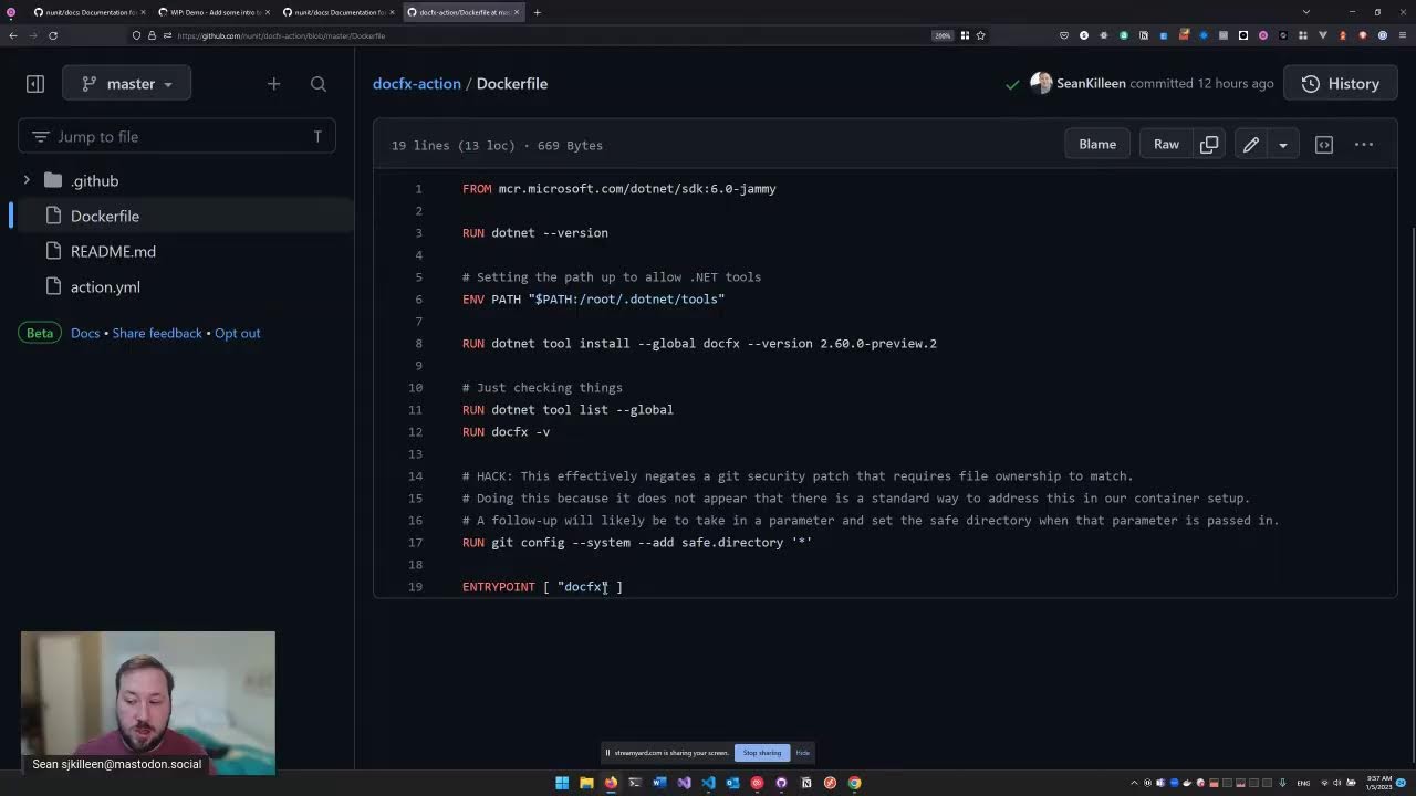 Tour of NUnit Docs Contribution Workflows