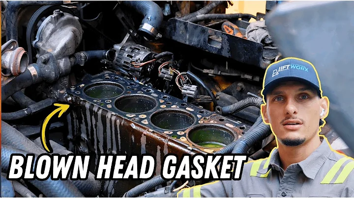 CRACKED HEAD?? - Forklift Head Gasket Repair, NO START Troubleshooting on a GENIE & More!