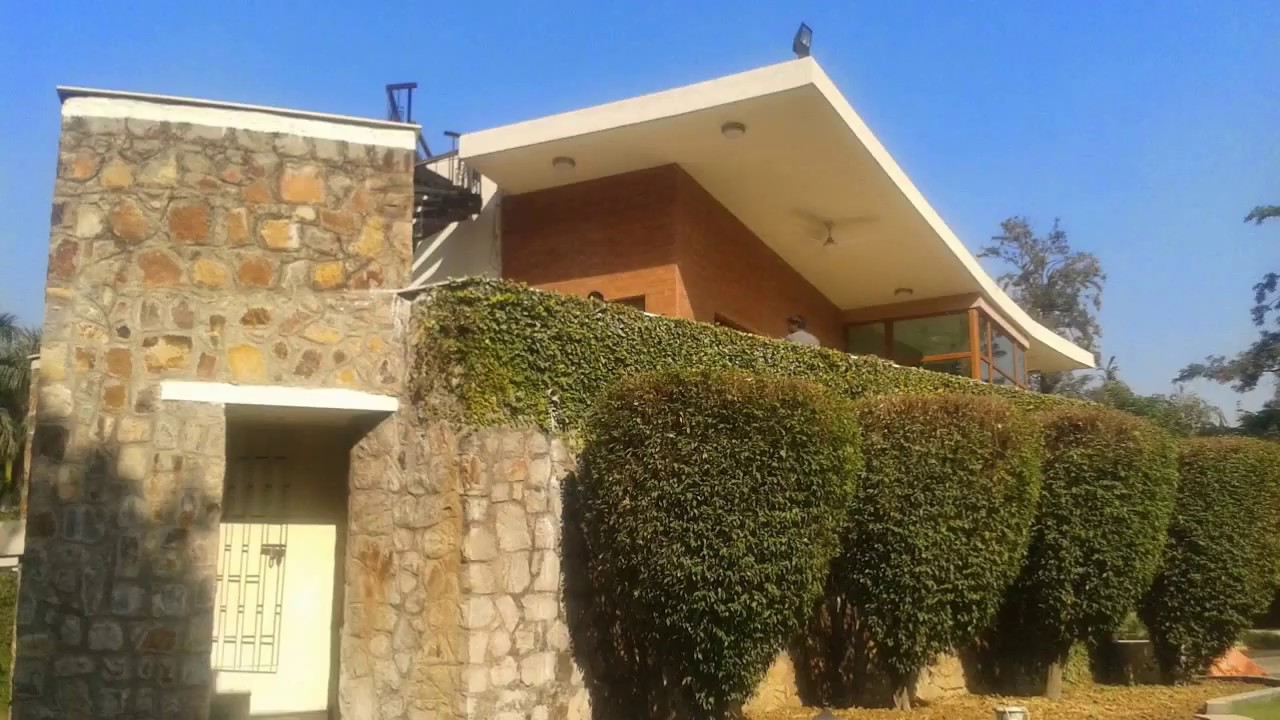 Farmhouse for rent at The Greens in Rajokri Farms YouTube