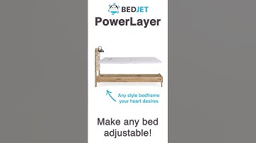 Make Any Bed Adjustable with the BedJet PowerLayer Adjustable Bed Frame