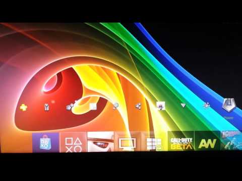 PS4 Themes Abstract 6 Wallpapers Dynamic Theme With Audio