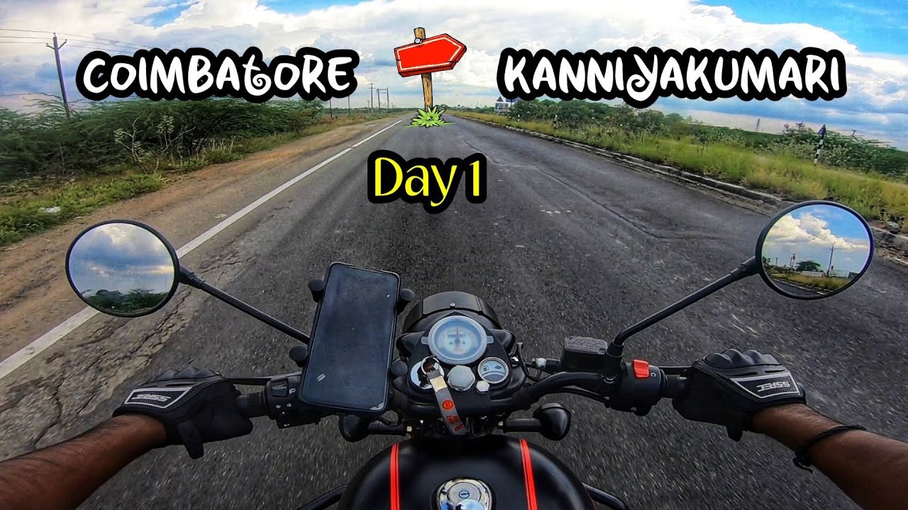 Long Ride to Kanyakumari | Day 1 | Marun vlog tamil
