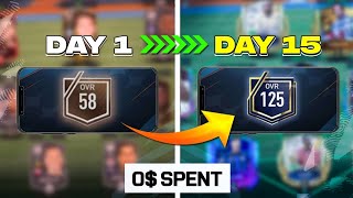 I Spent 0$ Upgrading My New FIFA MOBILE Account!!