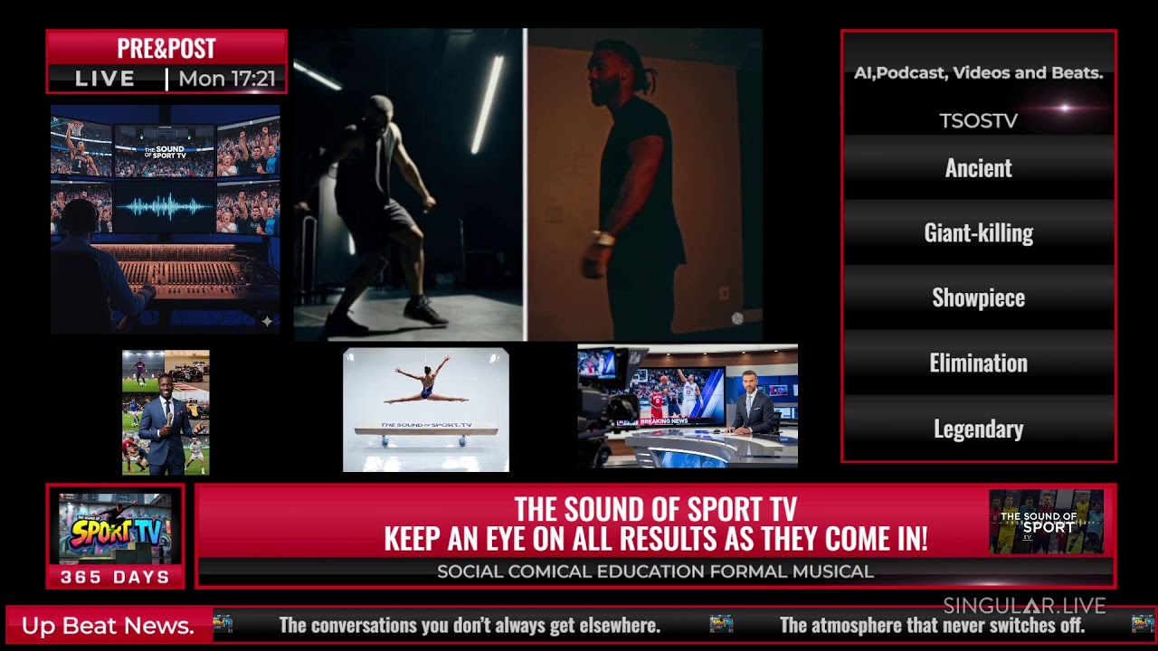 🔥 Welcome to The Sound of Sport TV – Where sports meet culture, music, and immersive storytelling.