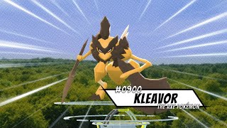 Kleavor makes its Pokémon GO debut!