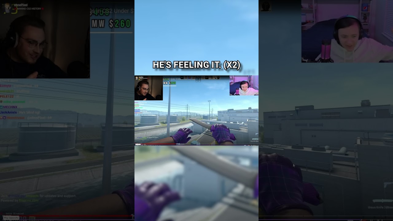 OhnePixel Rates my Glove Knife Combos In CS2