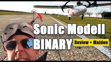 ✔️My New Config FPV Plane - SonicModell Binary  - Build, Review & Maiden