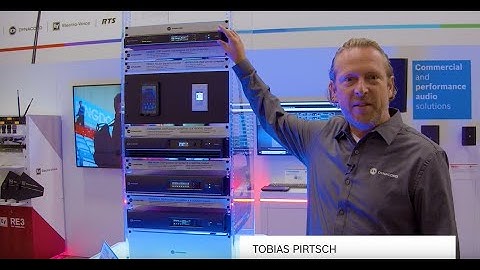 Dynacord MXE5 Matrix Mix Engine - Exploring the SONICUE ecosystem
