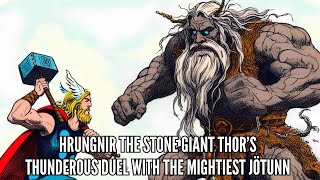 Hrungnir The Stone Giant Thors Thunderous Duel With The Mightiest Jötunn