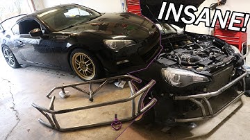 Installing Bash Bars on My BRZ!!