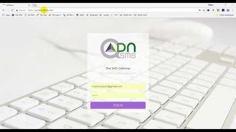 ADNsms SMS Gateway Demonstration