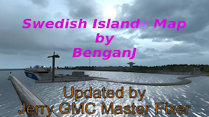 Euro Truck Simulator 2 (1.55) Swedish Islands by Jerry GMC Master Fixer [1.55] + DLC's & Mods