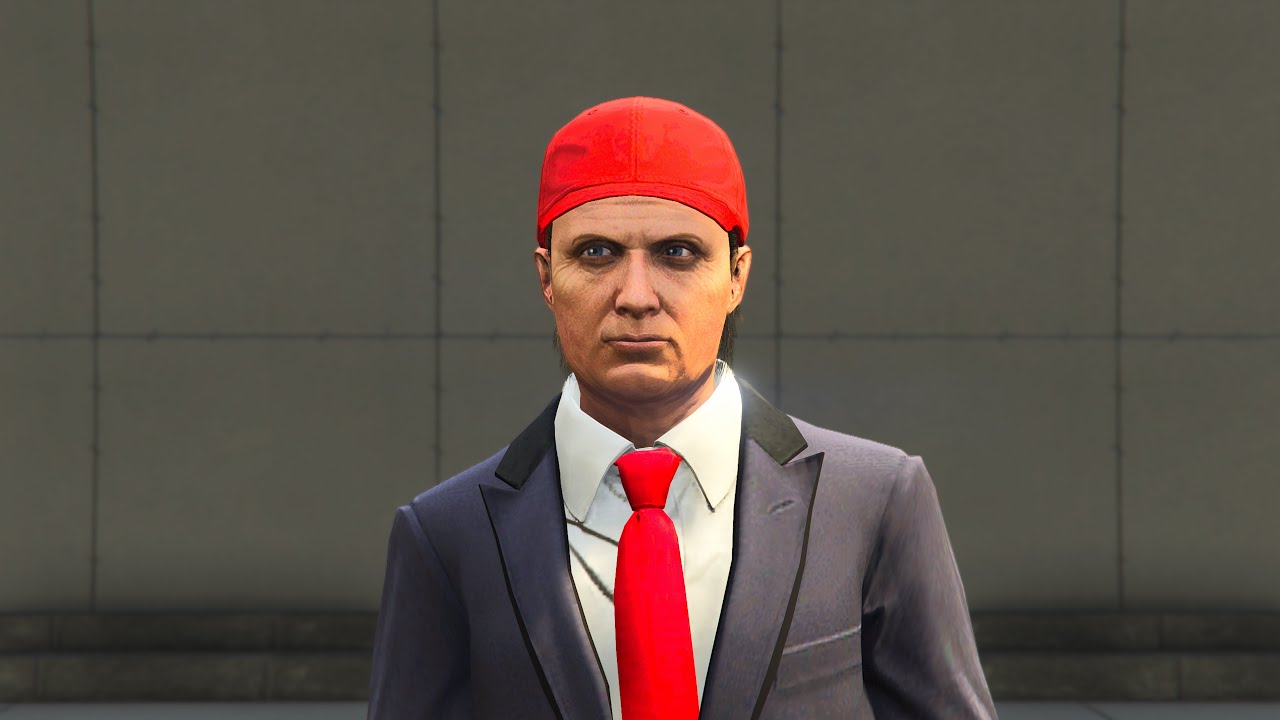 How to create Donald Trump in GTA ONLINE - YouTube