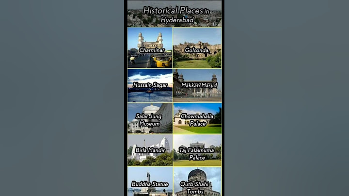 Historical Places in Hyderabad #tourism #tour #tourist
