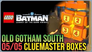 Old Gotham South – All 5 Cluemaster Puzzle Solutions – Lego Batman: Legacy of the Dark Knight