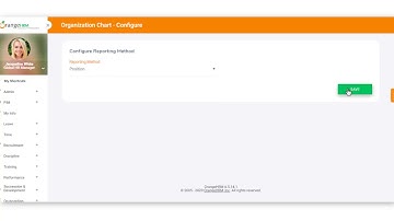 How to set up the Organization Chart