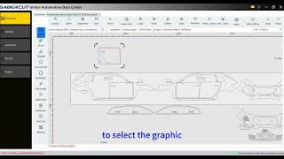SaberCut PPF cutting software Tutorial---05Select and Move Graph