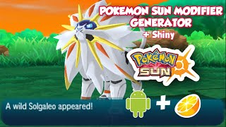 CITRA 3DS ANDROID - Pokemon Sun Wild Modifer + Shiny Cheat