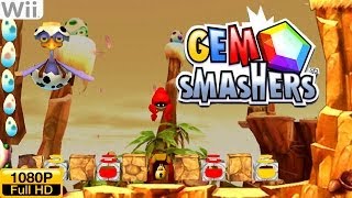 Gem Smashers - Wii Gameplay 1080P Dolphin Gcwii Emulator