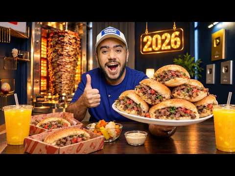 شاورما اللحمة الجيل القديم VS الجيل الجديد🥩- احسن شاورما لحمة مصري 2026 🇪🇬