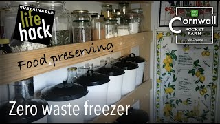 Food preserving from the kitchen garden and my ZERO WASTE freezer method | Sustainable Living Hack screenshot 5