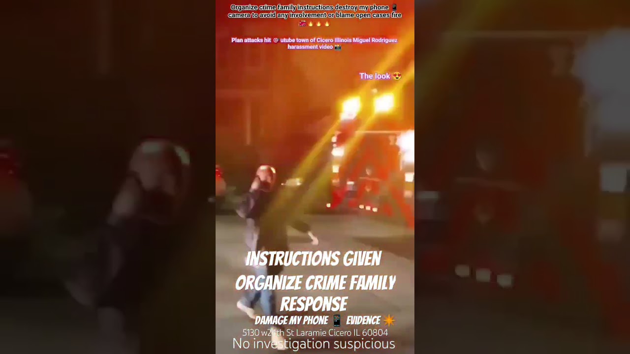 organize crime family involvement  fire🚒🔥no investigation suspicious protection coverup🚔💲🤫5130w24th