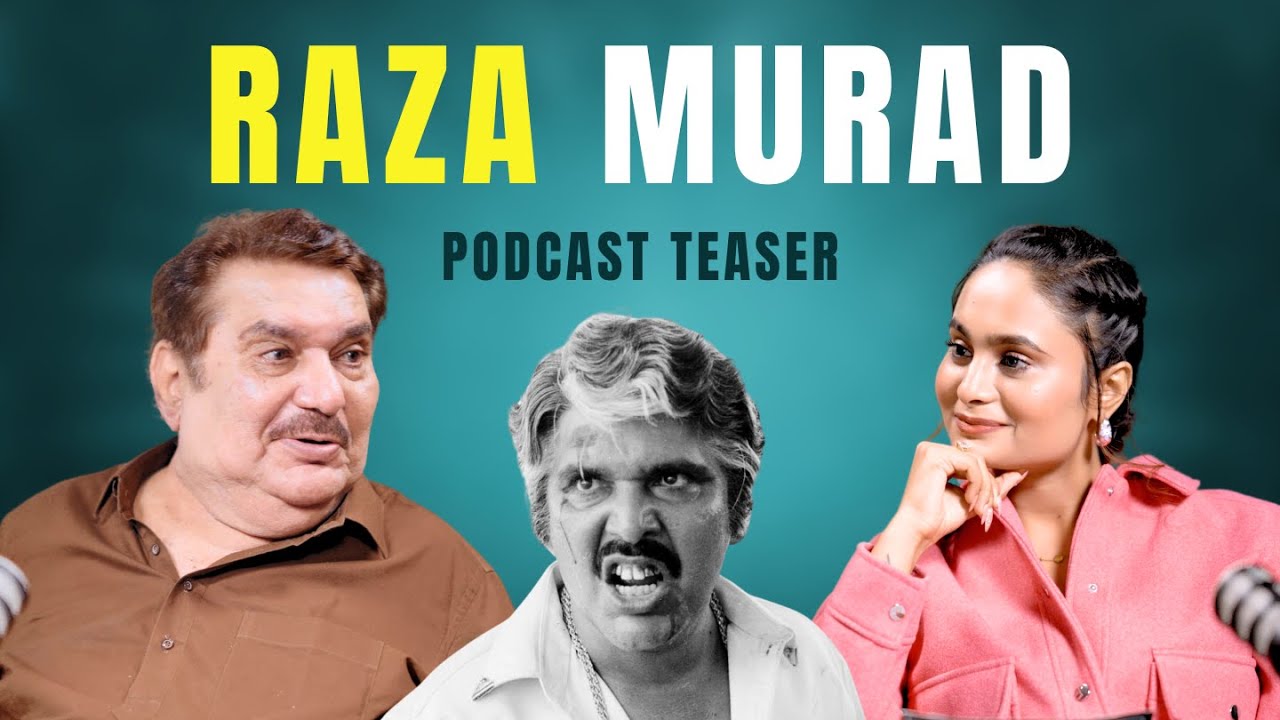 Raza Murad | AlphaTalks Podcast Teaser | Presneted by Alphaneon Studioz