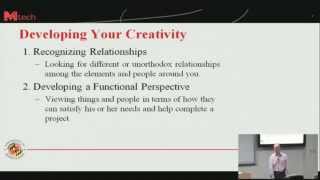 Entrepreneurship, Creativity, & Innovation