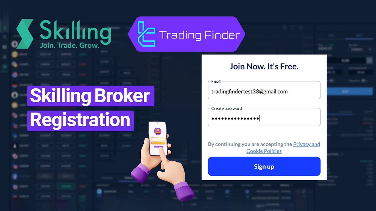💎 Skilling Registration 2025 - Skilling Global Branch Sign-Up [Tradingfinder]