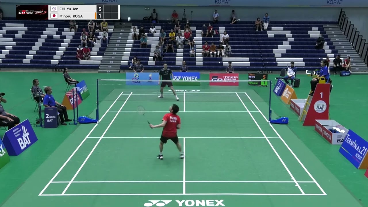 MS Final CHI Yu Jen VS Minoru KOGA