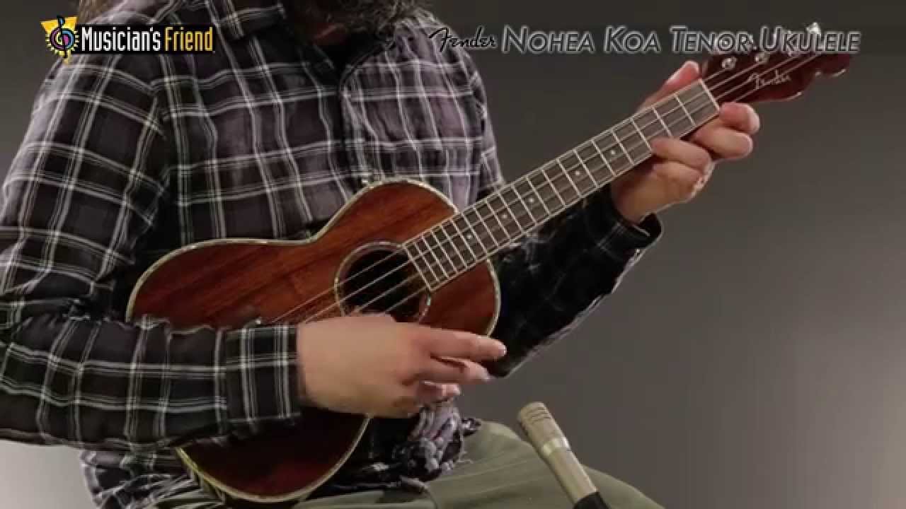 Fender Nohea Koa Tenor Ukulele