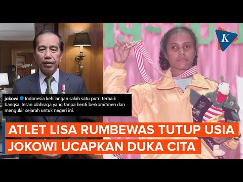 Jokowi Berduka atas Meninggalnya Atlet Angkat Besi Lisa Rumbewas
