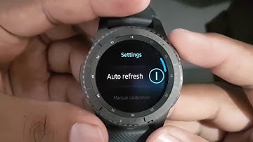 How to Change Pressure Unit on Alti   Barometer Samsung Gear S3
