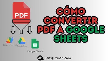 Extraer información de PDFs a Google Sheets con un botón