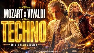 Beethoven x Bach Melodic Progressive Techno 45 Min Deep Work Mix