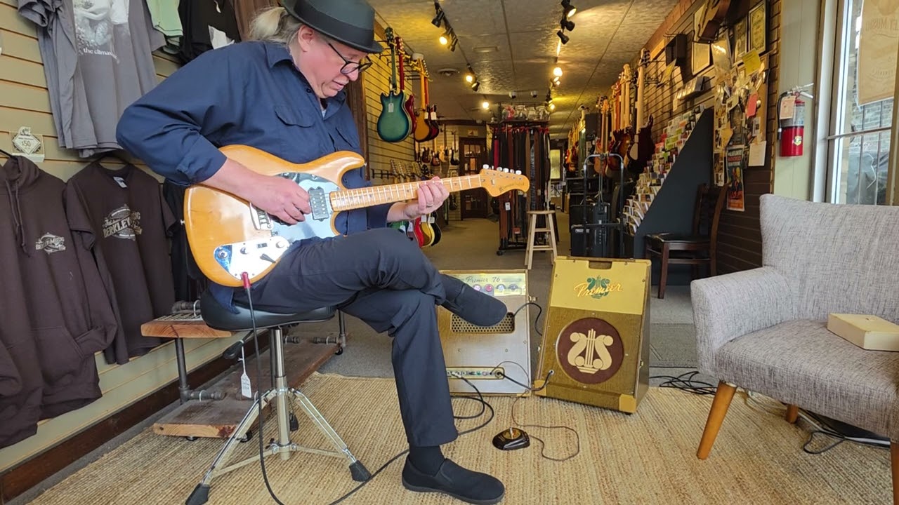 1959 Premier Model 76, Clean tone