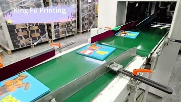Automatic Hardcover Book Binding Machine for thick hardcover books and thin hardcover books, King Fu