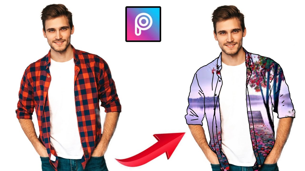 unick PicsArt photo editing/appu ki editz/shirt change