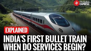 Indias First Bullet Train Nears Reality Mumbaiahmedabad Train Suratbilimora Section Update