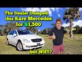I Bought a $1,500 Mercedes with a Mysterious Engine Issue &amp; Fixed it for $170!