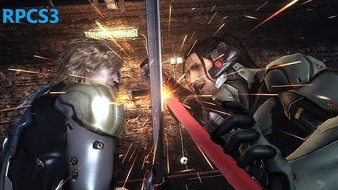 Rpcs3 Metal Gear Rising: Revengeance LLVM + Vulkan Test 1#