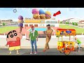 Ice Cream Wala Aaya Franklin Ki City Mein Shinchan Ne Macha Diya Hungama Indian TheftAuto Simulator 
